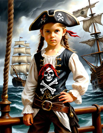 Fearless Pirate Girl