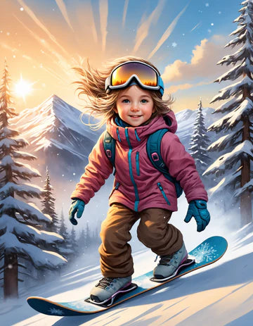 Snowboarder Girl