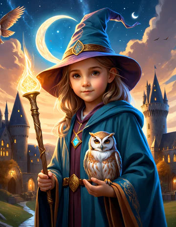 Enchanted Wizard Girl